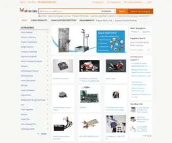 Webtextiles.com(Largest Manufacturers & Products Search Community) Screenshot