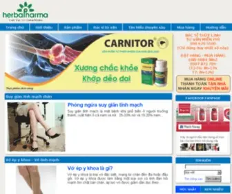 Webthaoduoc.com(Thảo dược nâng cao sức khỏe từ thiên nhiên) Screenshot