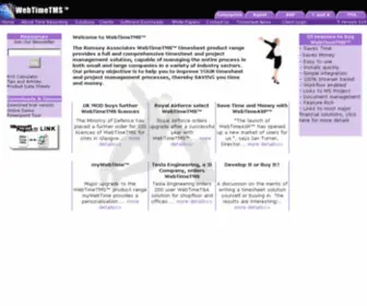 Webtimetms.com(Webtimetms) Screenshot