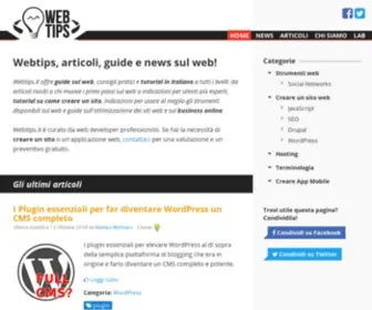Webtips.it(Consigli e guide per il web) Screenshot
