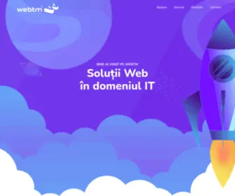 Webtm.ro(Soluții informatice) Screenshot
