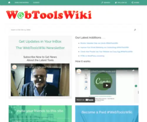 Webtoolswiki.com(Webtoolswiki) Screenshot