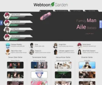 Webtoongarden.com(Webtoon Garden) Screenshot