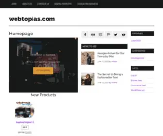 Webtopias.com(Helping Businesses Succeed Online) Screenshot