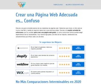 Webtopsolution.com(✌ Crear una Página Web en) Screenshot