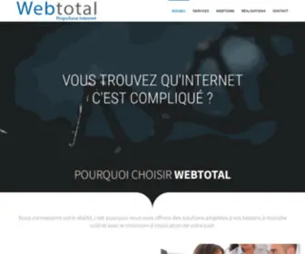 Webtotal.ca(Accueil) Screenshot