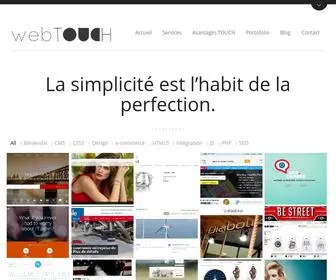 Webtouch.ca(Agence web) Screenshot