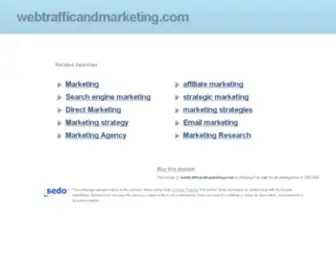 Webtrafficandmarketing.com(Webtrafficandmarketing) Screenshot