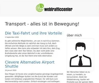 Webtrafficcenter.com(Alles ist in Bewegung) Screenshot