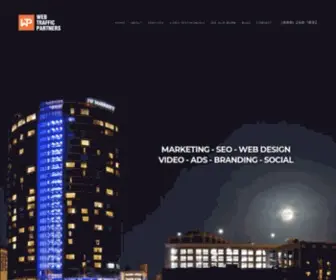 WebtrafficPartners.com(Grand Rapids Digital Marketing Company) Screenshot