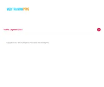 Webtrainingpros.com(Web Training Pros) Screenshot
