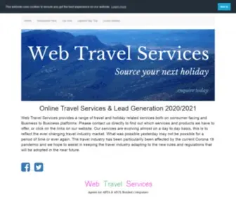 Webtravelservices.co.uk(Web Travel Services) Screenshot