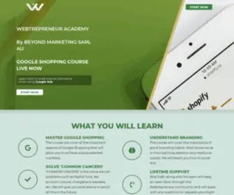 Webtrepreneur.ma(WebTrepreneurAcademy) Screenshot