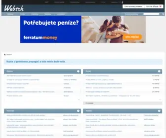 Webtrh.cz(Můj byznys roste) Screenshot