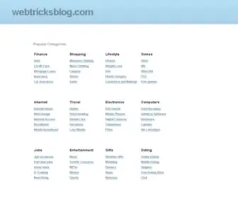 Webtricksblog.com(Wordpress Tips) Screenshot