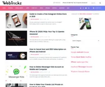 Webtrickz.com(Apple) Screenshot