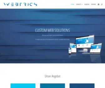 Webtrics.ch(Webtrics GmbH) Screenshot