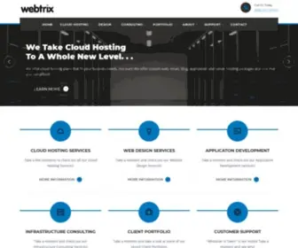 Webtrix.com(Your premier cloud provider) Screenshot