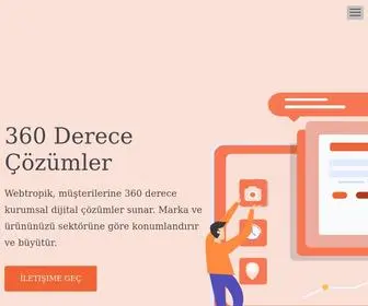 Webtropik.com(Dijital Performans Ajansı) Screenshot