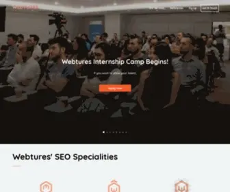 Webtures.com(Digital Strategy and Consulting Company) Screenshot