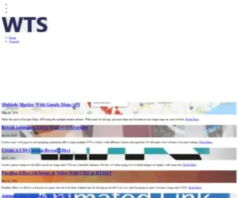 Webtutorialsource.com(Web Tutorial Source) Screenshot