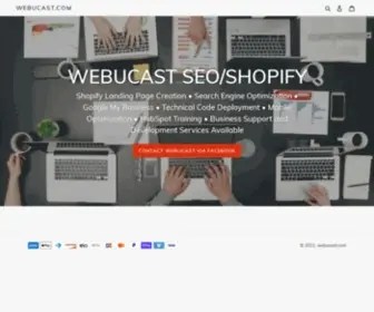 Webucast.com(Web development) Screenshot