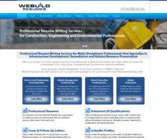 Webuildresumes.com(Webuild-Webuild Resumes) Screenshot