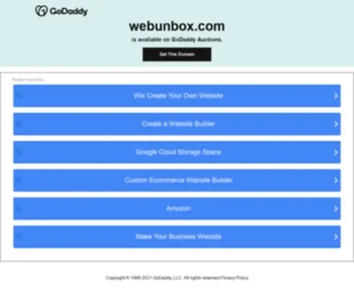 Webunbox.com(Webunbox) Screenshot