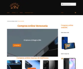 Webunc.com(Compras online en Venezuela) Screenshot