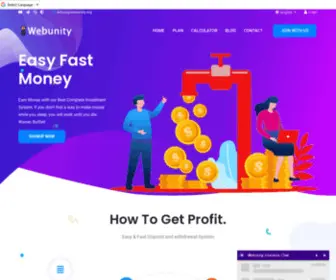 Webunity.org(Easy Fast Money) Screenshot