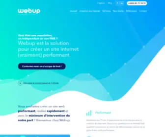 Webup.be(Agence création site internet) Screenshot