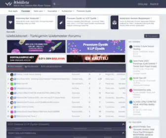 Webusta.net(Türkiye'nin Webmaster Forumu) Screenshot