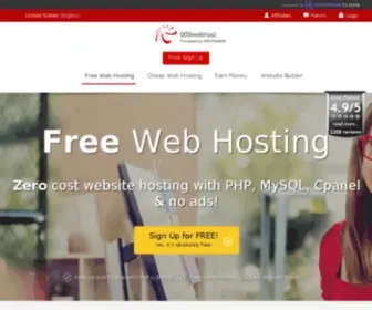 Webutu.com(2019's Best Free Web Hosting) Screenshot