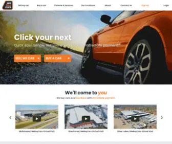 Webuycars.co.za Screenshot