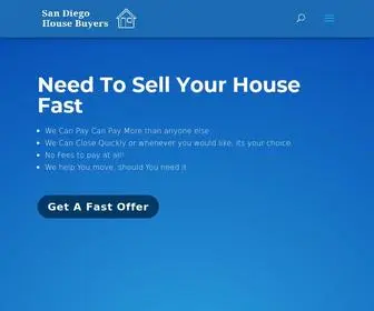 Webuyhousessandiego.com(We Buy Houses San Diego) Screenshot