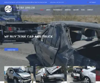 Webuyjunkcarsandtruck.com(We buy junk car and truck in west palm beach) Screenshot