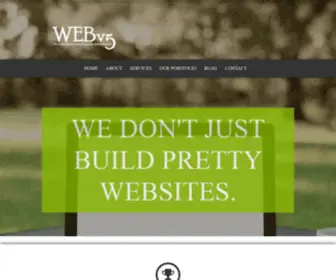 Webv5.com(Website design) Screenshot