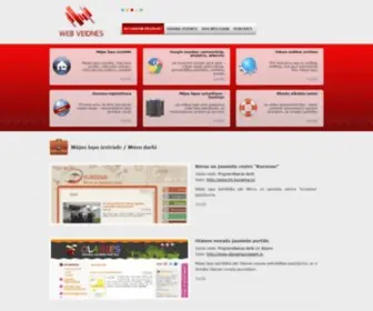 Webveidnes.lv(Mājas lapu izstrāde) Screenshot