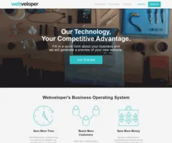 Webveloper.com(Business Website Design) Screenshot