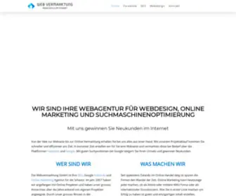 Webvermarktung.ch(Webdesign) Screenshot