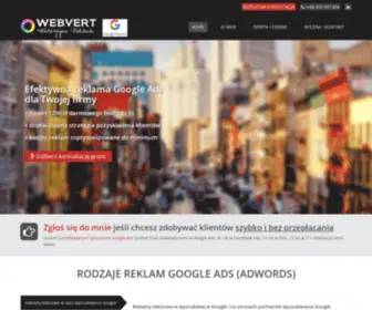 Webvert.pl(Google Ads (AdWords)) Screenshot