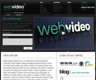 Webvideoproduction.com(Video Production Company) Screenshot