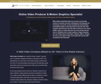 Webvideosaustralia.com.au(WVA isn’t just an online video producer. It’s a web video company) Screenshot