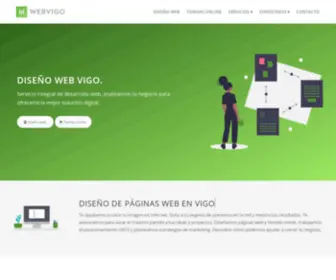 Webvigo.com(Diseño de páginas web y tiendas online en Vigo. Agencia de Marketing Digital) Screenshot