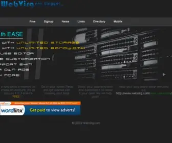 Webvirg.com(WebVirg::Welcome) Screenshot