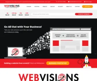 Webvisions.com(Domain Names) Screenshot