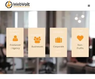 Webvolt.ca(Toronto Web Design) Screenshot