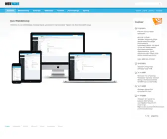 Webware.ee(Terviklik ja paindlik infovarade haldus WebDesktop) Screenshot
