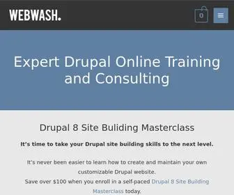 Webwash.net(Expert Drupal Training and Consulting) Screenshot