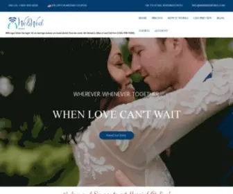 Webwedmobile.com(100% Legal Real Marriages 7 days a week 24hrs a day) Screenshot